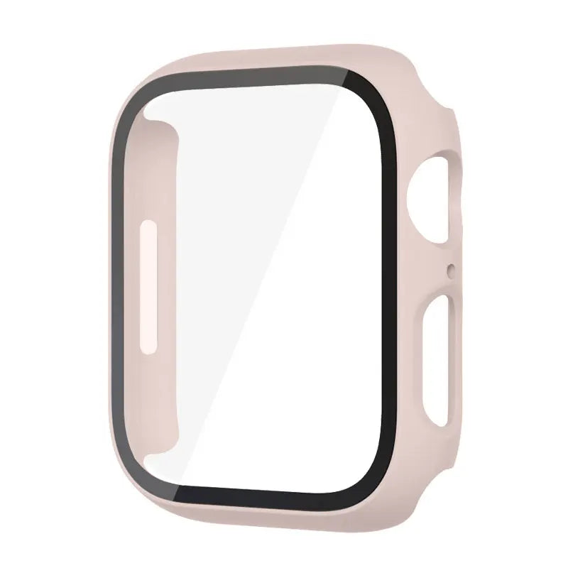 Premium Apple Watch Screen Protector Case - Shockproof & Clear