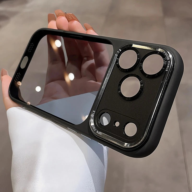 Luxury Transparent Phone Case - Shockproof Clear Bumper Cover