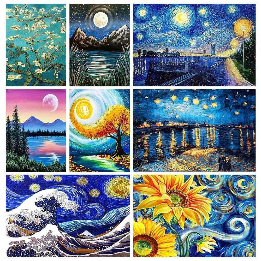 Premium Starry Sky Diamond Painting Kit