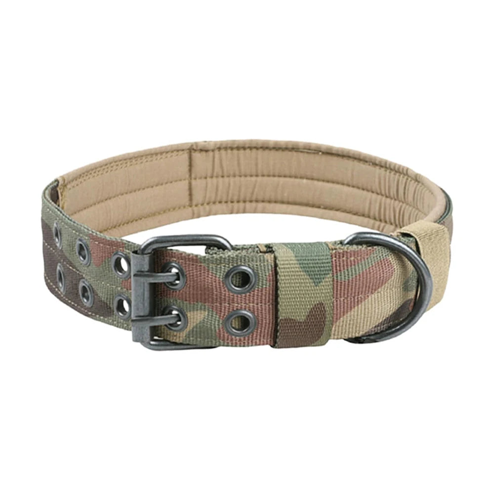 Premium Tactical Dog Collar - Durable Military Nylon