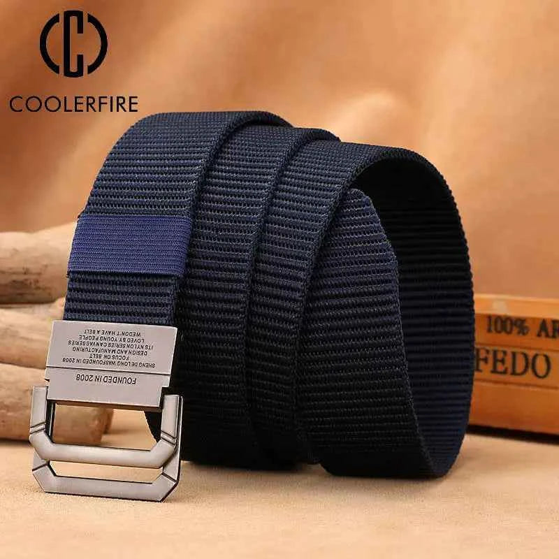 Tactical Nylon Belt - Durable Army Canvas Strap for Men