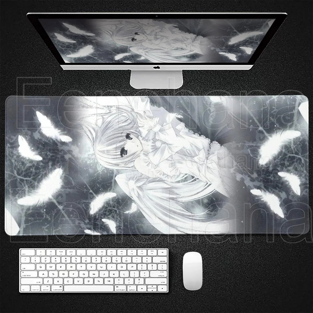 Premium Anime Gaming Mouse Pad - XXL Large Desk Mat for Gamers