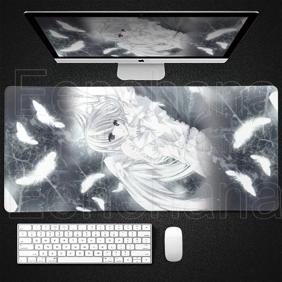 Premium Anime Gaming Mouse Pad - XXL Large Desk Mat for Gamers
