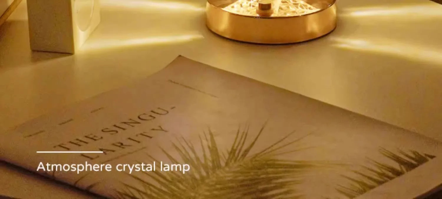 Elegant Luxury Bedside Lamp - Touch Night Light