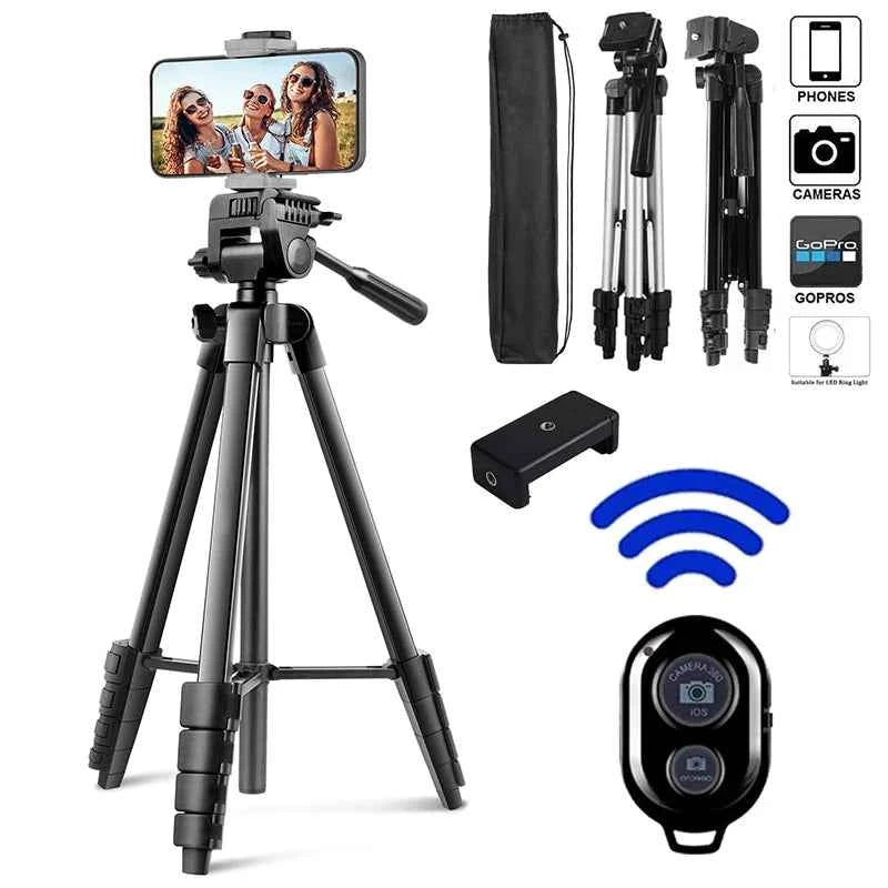 Professional Mobile Tripod for Phone - Lightweight & Adjustable