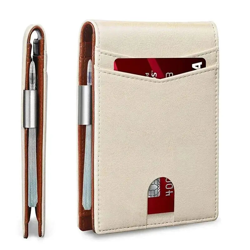 Premium Carbon Fiber Wallet - Slim RFID Blocking Card Holder