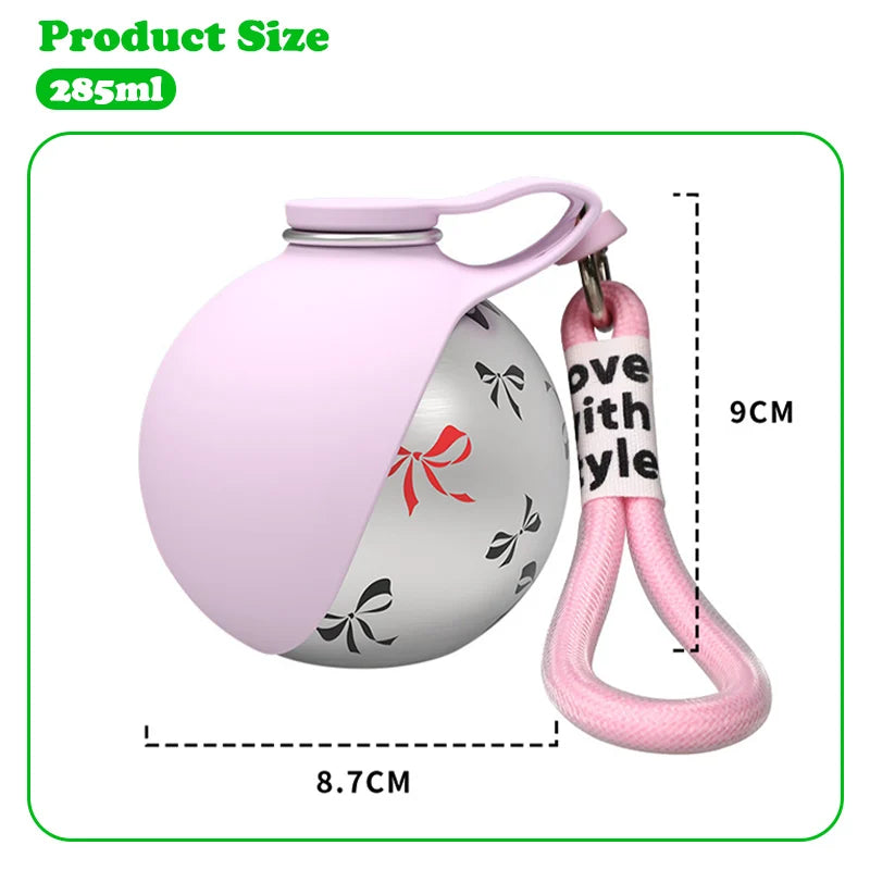 Premium Portable Pet Water Bowl - Foldable & Leak-Proof