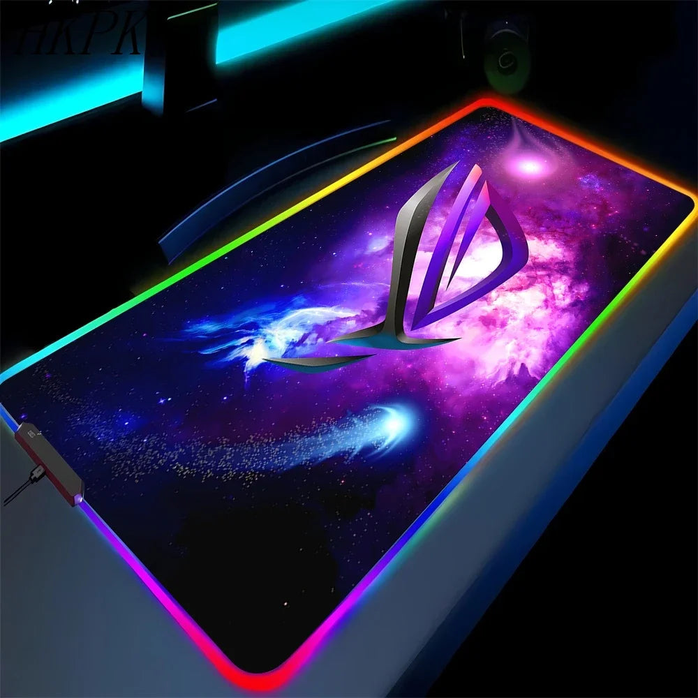 Premium RGB Gaming Mouse Pad – XXL Anime Desk Mat