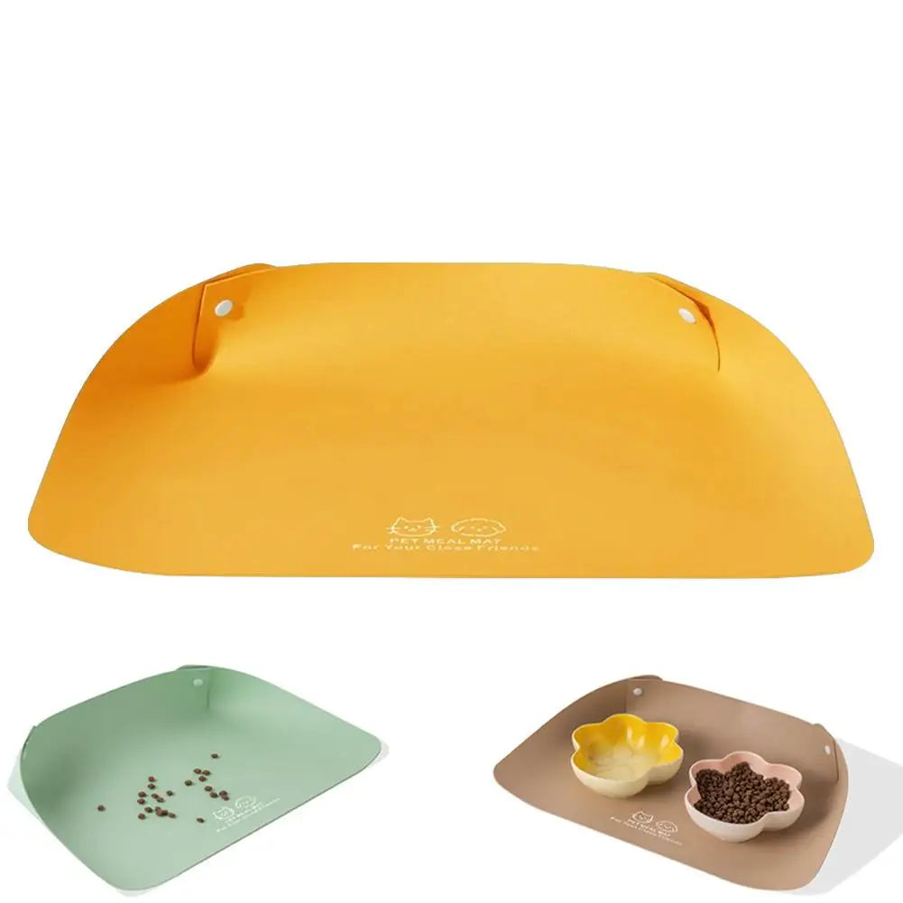 Premium Waterproof Pet Feeding Mat - Anti-Spill & Non-Slip