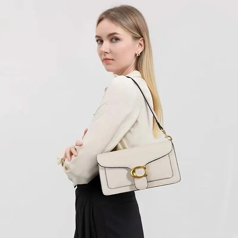 Elegant Minimalist Leather Crossbody Bag for Women