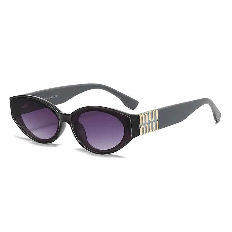 Minimalist Oval Sunglasses - Premium UV400 Protection