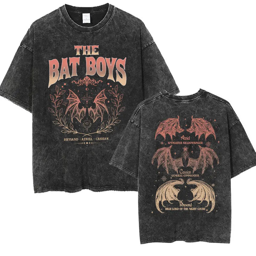 Vintage Washed Acotar T-Shirt - Oversized Graphic Tee
