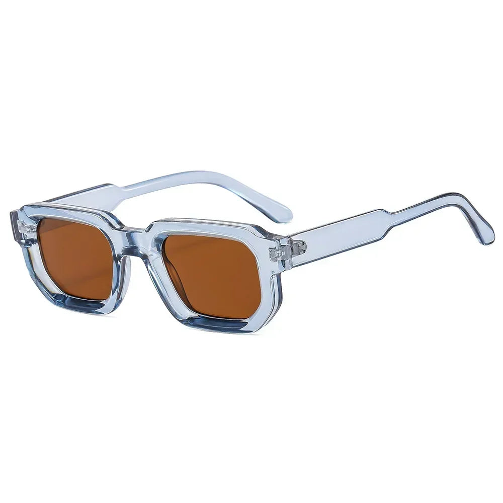 Designer Square Sunglasses - Retro UV400 Protection Shades