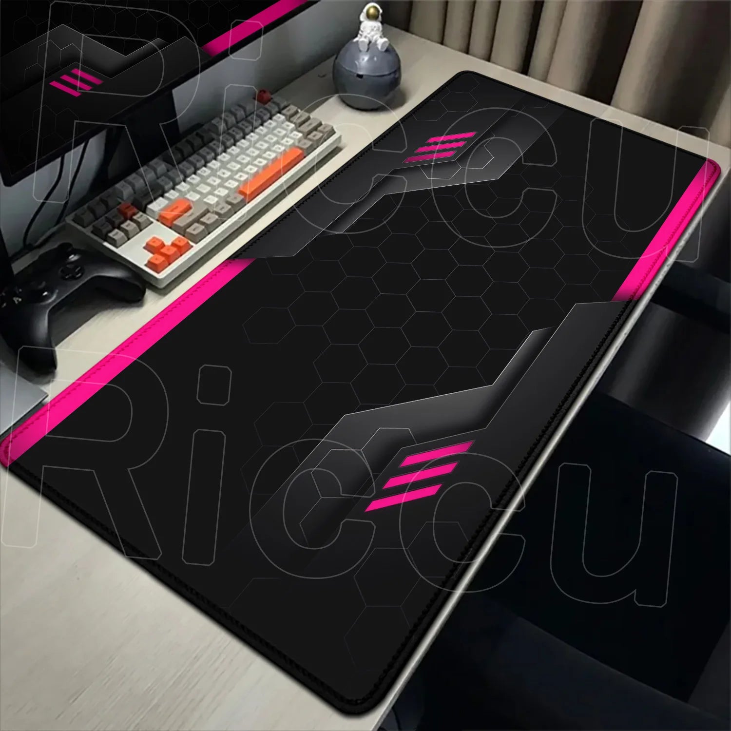 Premium HD Sci-Fi Gaming Mouse Pad - Large Desk Mat