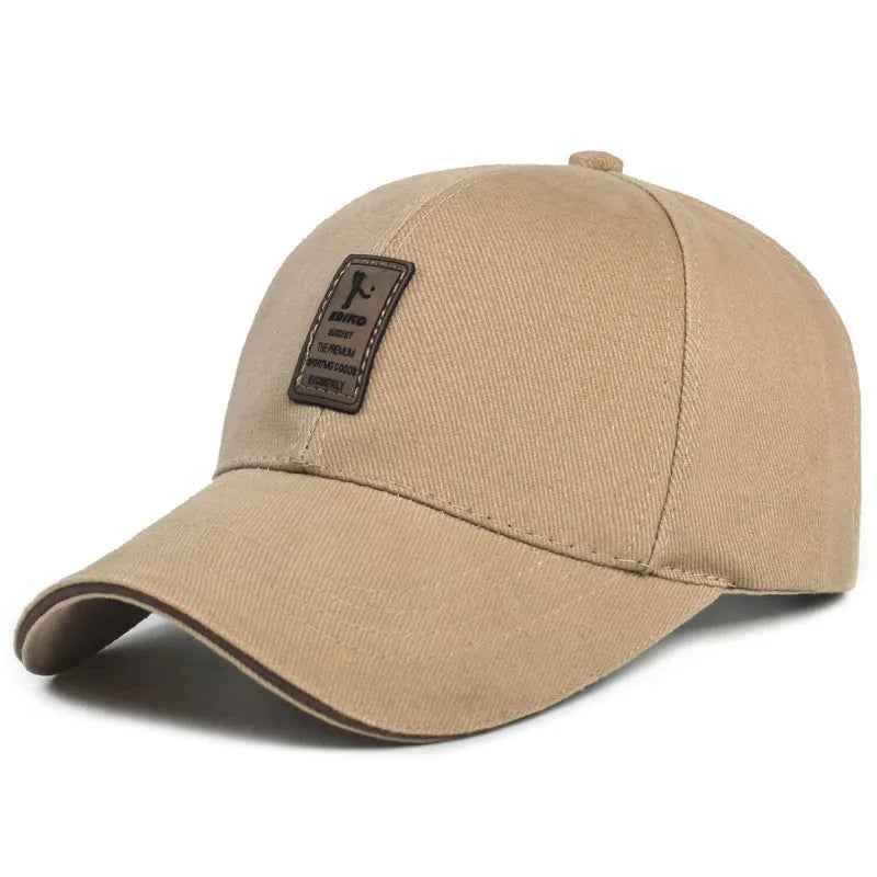 Premium Structured Baseball Cap - Solid Snapback Sunhat