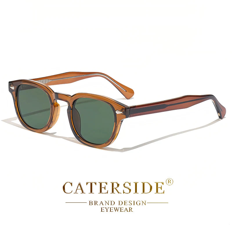 Retro Round Sunglasses - Premium UV400 Vintage Eyewear