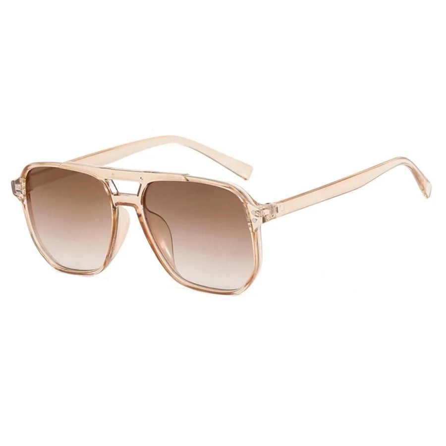 Elegant Double Beam Pilot Women Sunglasses UV400