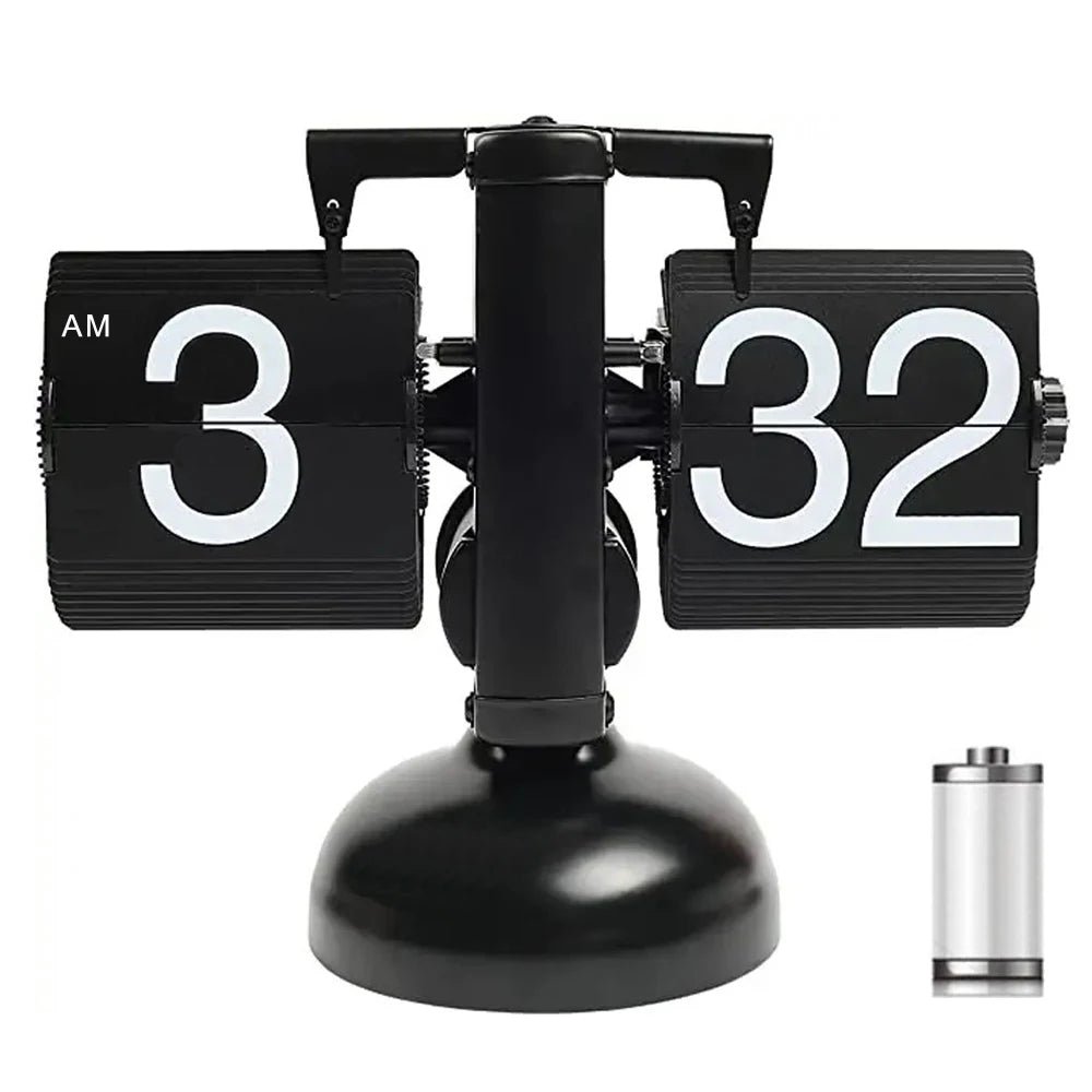 Elegant Automatic Flipping Clock - Modern Home Decor