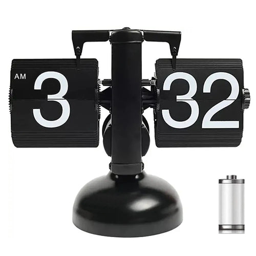 Elegant Automatic Flipping Clock - Modern Home Decor