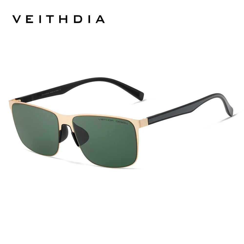 Vintage Polarized Sunglasses - Stainless Steel Frame UV400