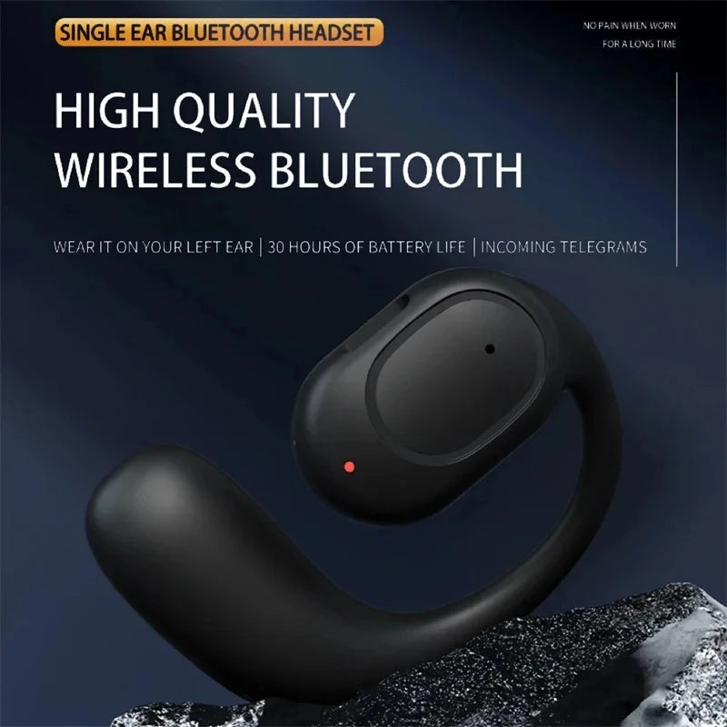 Premium Bone Conduction Headphones - Open-Ear Wireless for Driving