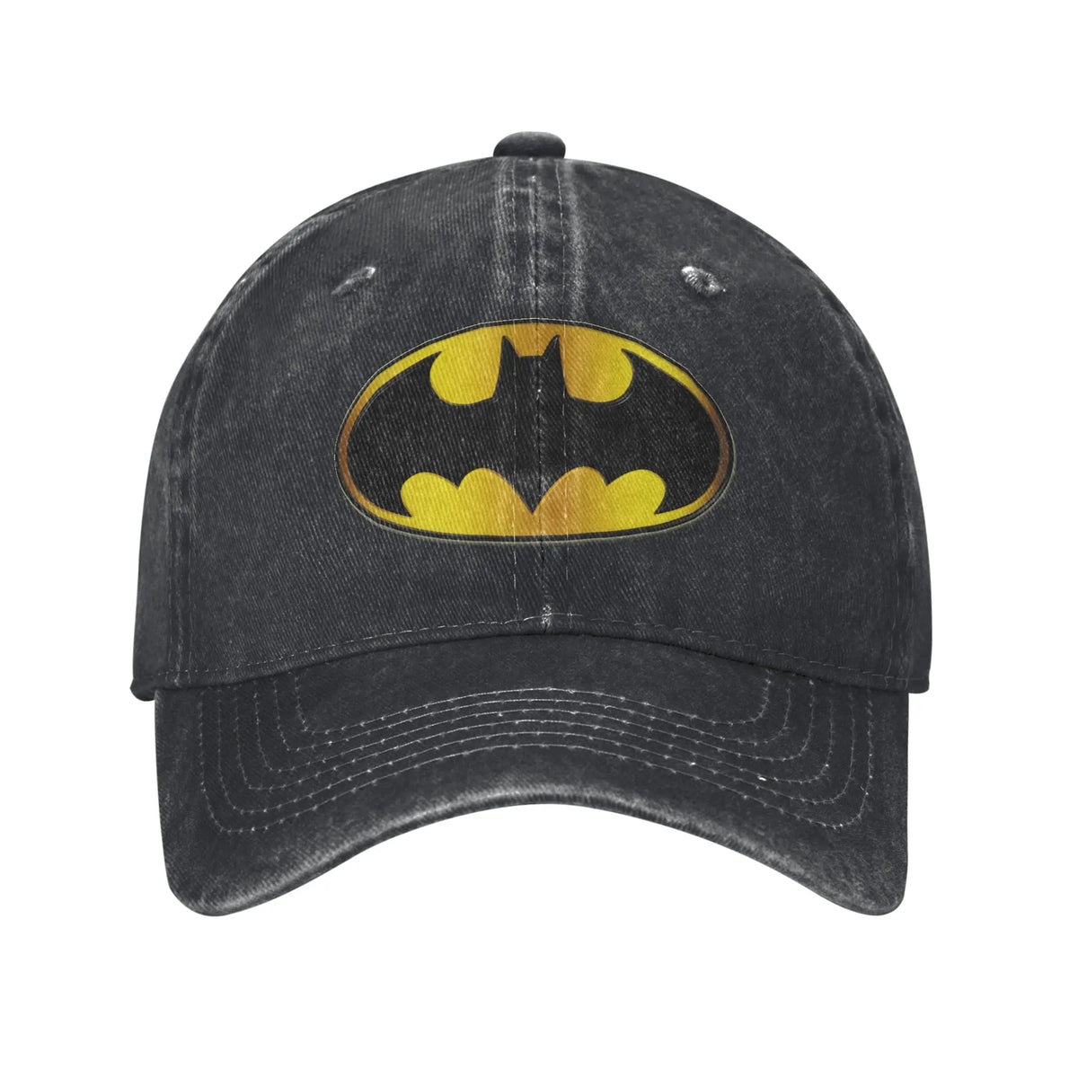 Classic Distressed Denim Baseball Cap - Premium Unisex Headwear