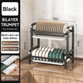 Premium Kitchen Tableware Organizer - Multi-use Drain Rack