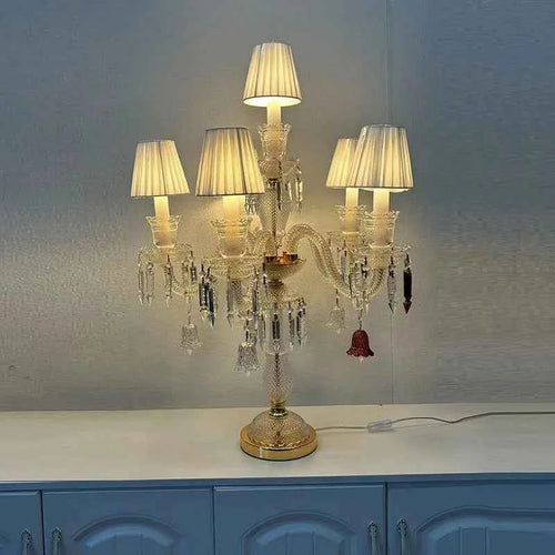 Elegant Luxury Crystal Table Lamp - Modern K9 Design