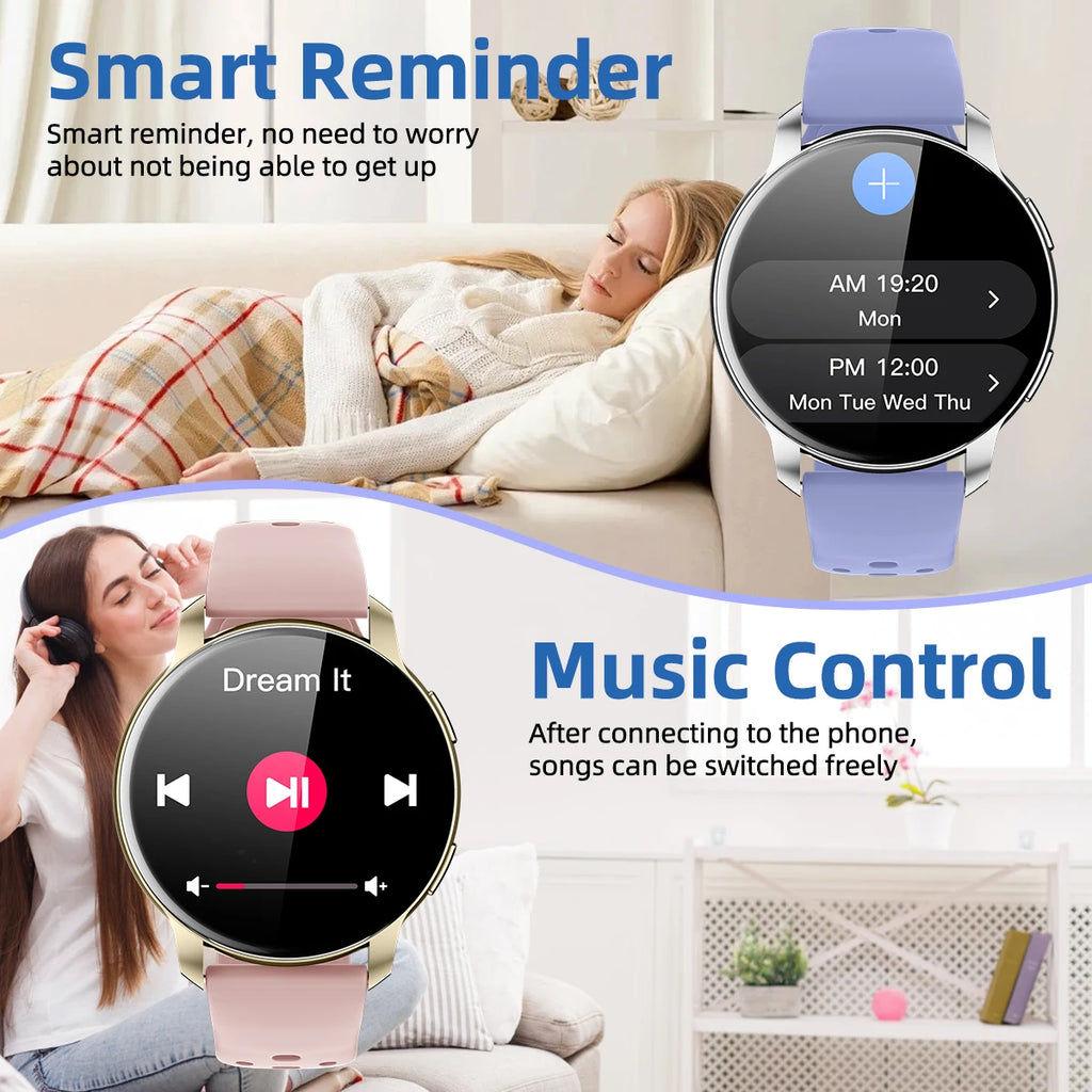 Premium Smart Watch - 1.46 HD Display Bluetooth Call & Fitness Tracker