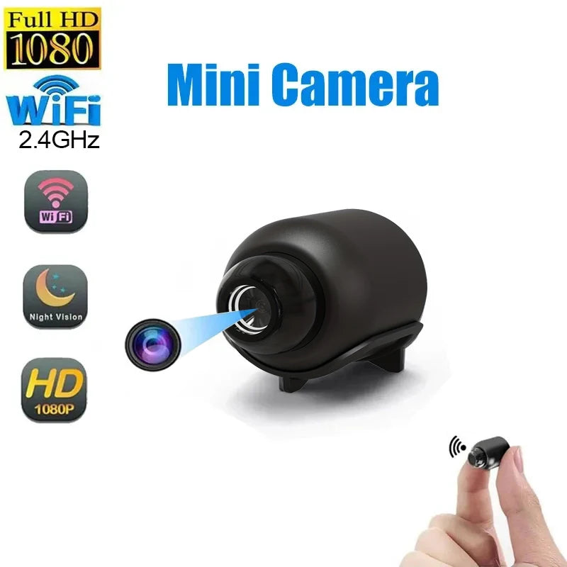 Premium Wireless Mini Camera - 1080P Night Vision & Motion Detection