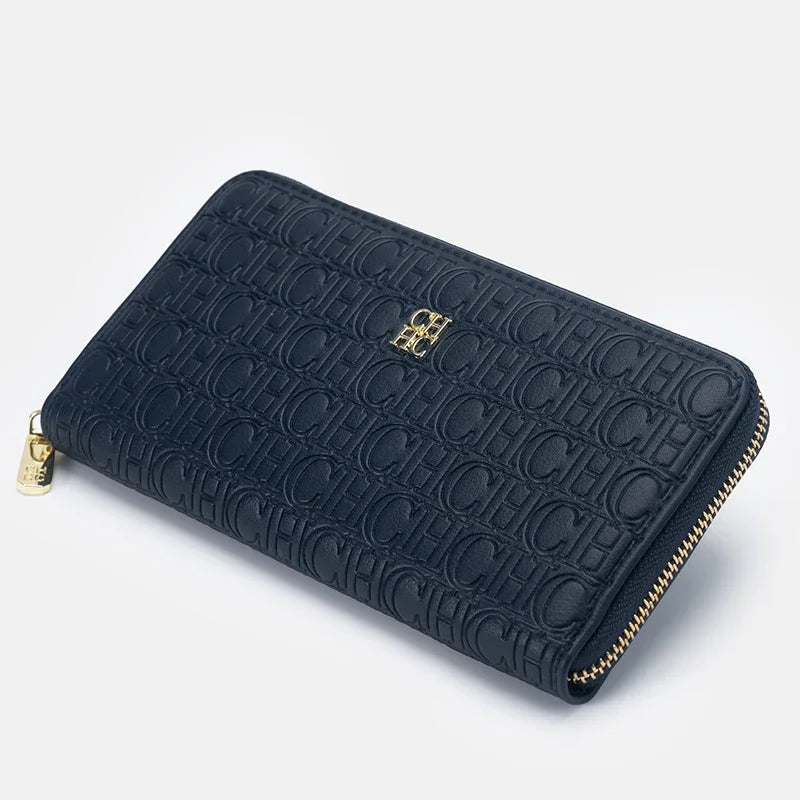 Elegant Leather Coin Purse - Minimalist Compact Wallet