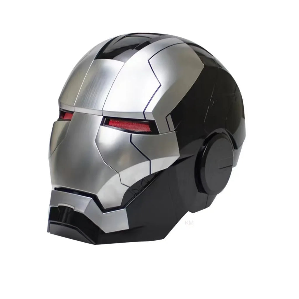 Premium Iron Man Helmet - 1:1 Wearable Voice Control LED Mask