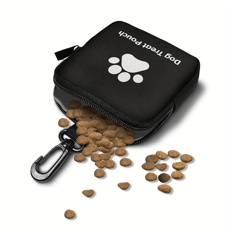 Premium Portable Pet Treat Bag - Ideal for Outdoor Walks