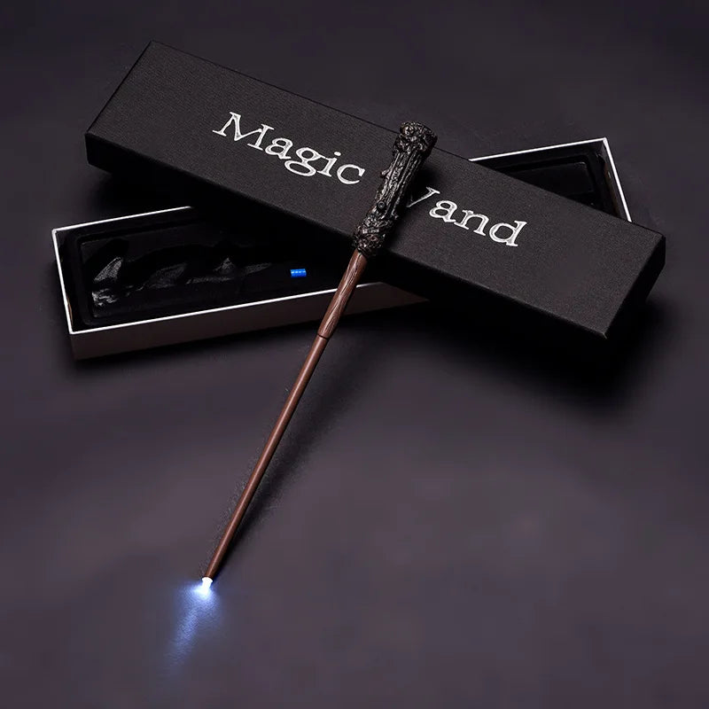 Premium Glowing Magic Wand - LED Light Role Playing Toy