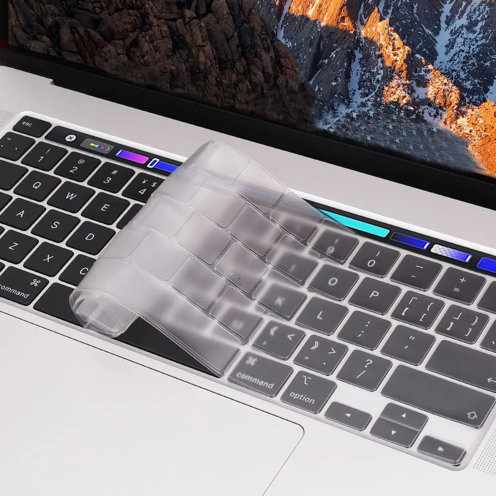 Premium Clear Keyboard Cover for 12-17" Laptops