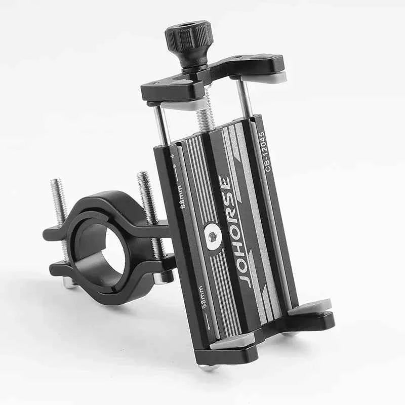 Premium CNC Aluminum Bike Phone Holder - Secure Mount