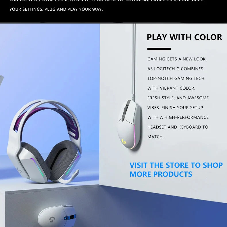 Premium Gaming Mouse with 6 Programmable Buttons & RGB