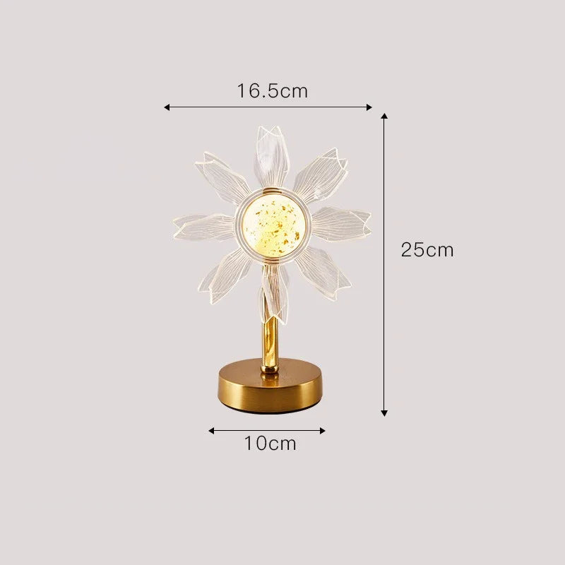 Elegant Minimalist Table Lamp - USB Powered Ambient Light