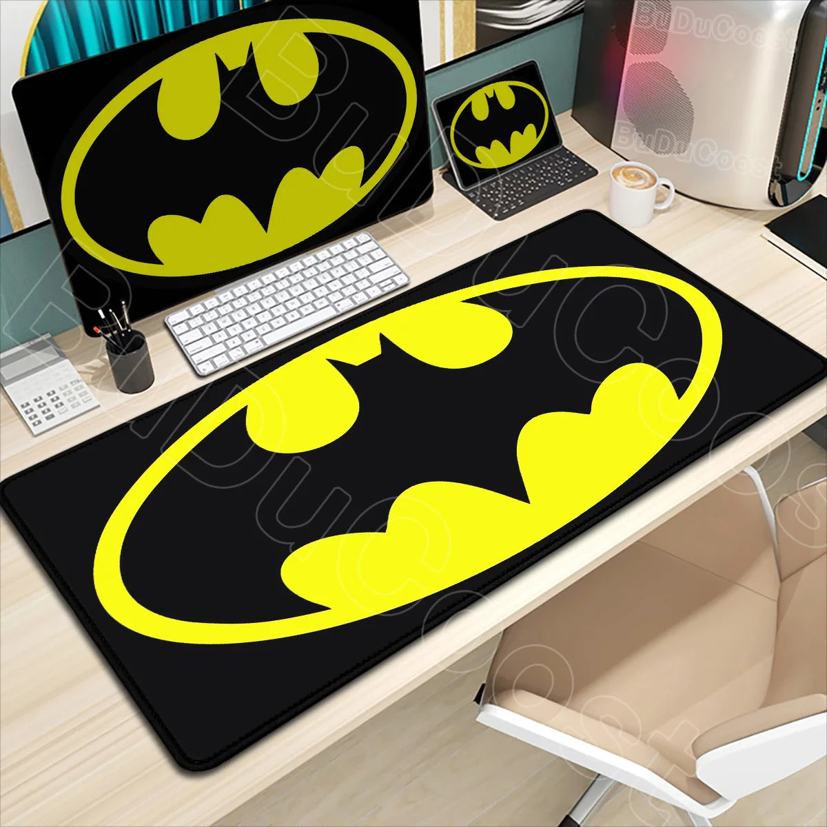 Large Gaming Mouse Pad - HD Waterproof Rubber Desk Mat