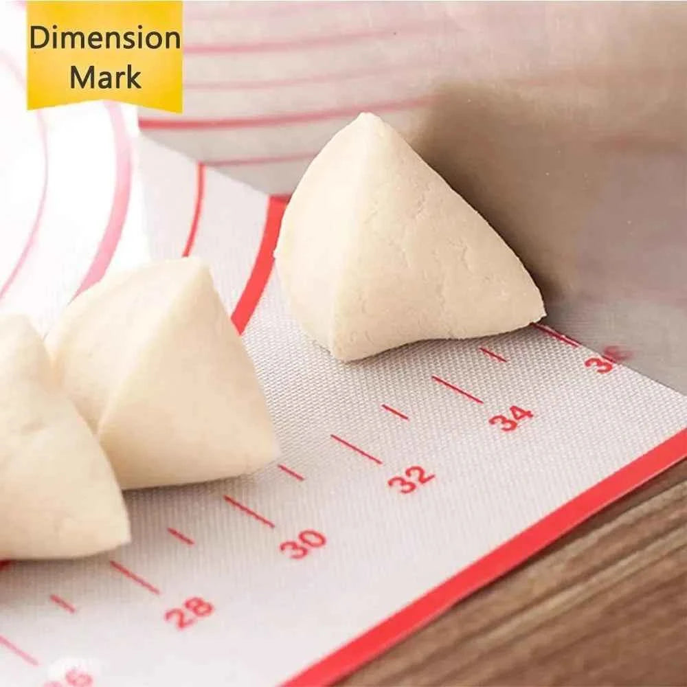 Professional Silicone Baking Mat - Non-Stick Dough Pad