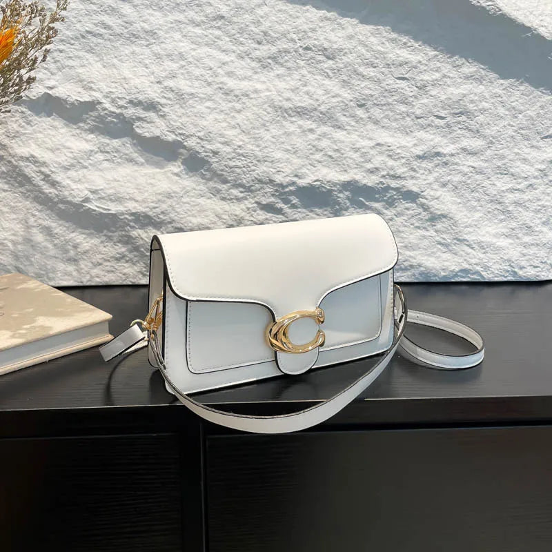 Elegant Minimalist Leather Crossbody Bag for Women