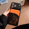 Premium Leather Wallet Phone Case for iPhone - Card Holder & Lens Protection