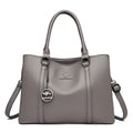 Luxury Leather Shoulder Bag - Elegant Crossbody Tote