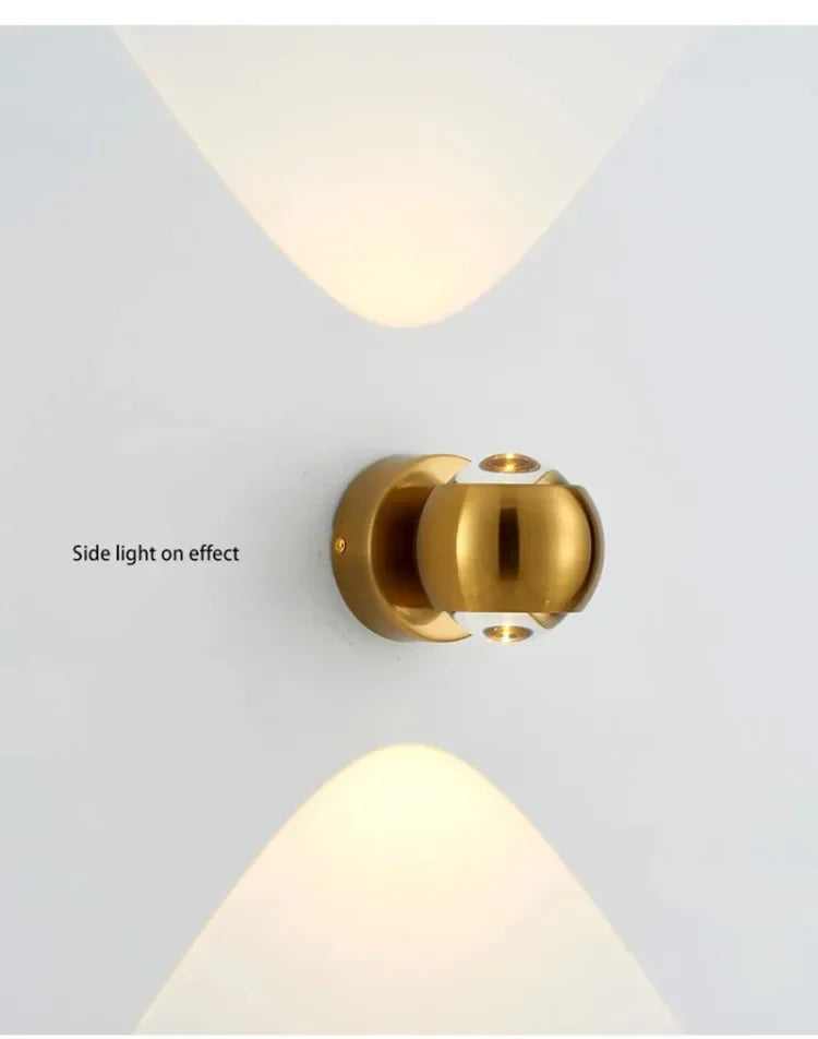 Elegant Glass Wall Sconce - Modern Art Lighting