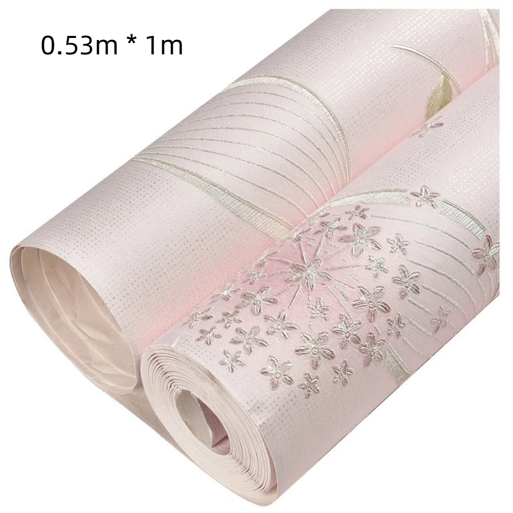 Elegant 3D Flower Wall Stickers - Self-Adhesive Decor