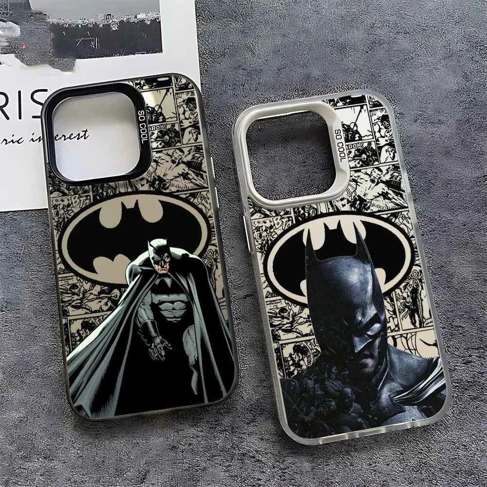 Cool Anime B-Batmans Phone Case For iPhone 17 17e 16e 16 15 14 13 12 11 mini Pro Max X XR 8 Air Plus Anti Fall Matte Back Cover