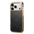 Premium iPhone Leather Case - Full-Grain & Hybrid Protection