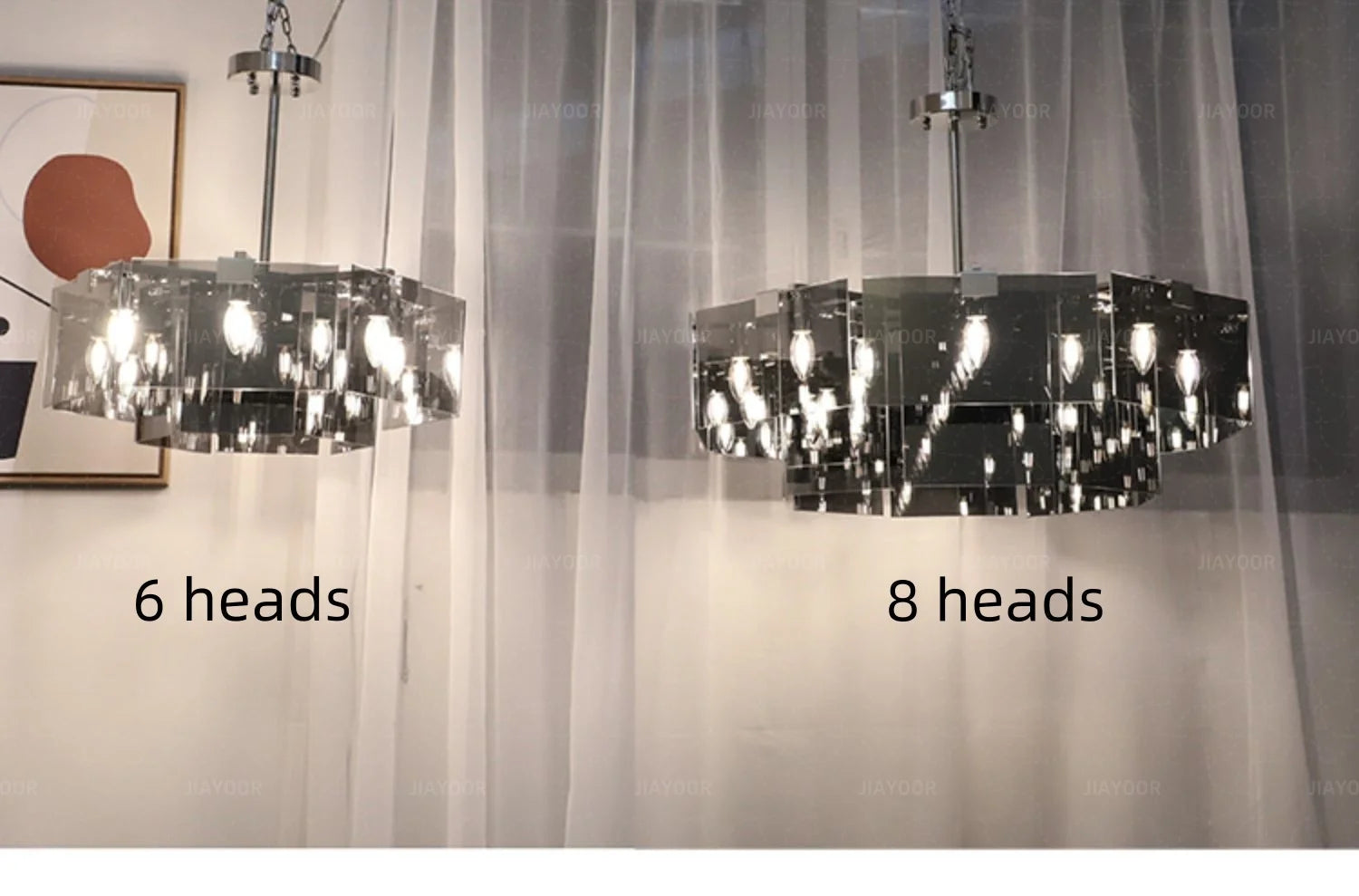 Elegant Modern Pendant Light - LED Ceiling Chandelier