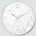 Elegant 8 Inch Silent Wall Clock - Modern Quartz Design