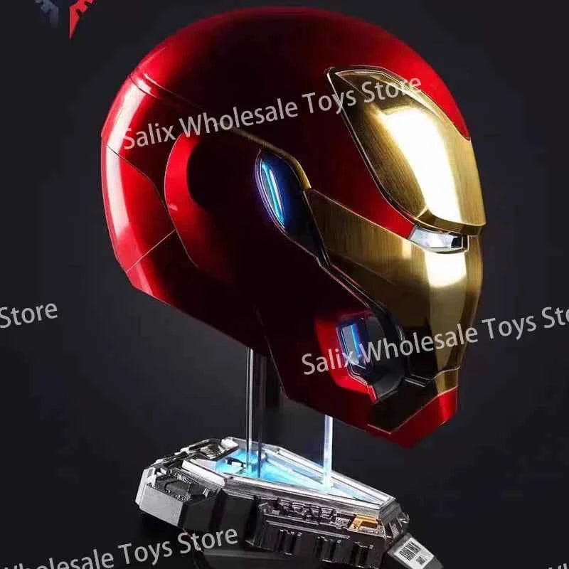 Interactive Iron Man Mk50 Helmet with Voice Control & Charge Base